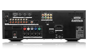AVR 158 - Black - 5.1-ch, 70-watt AV receiver with HDMI - Back